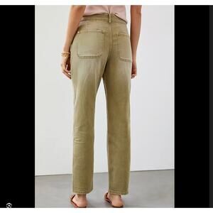 Pilcro The Wanderer Barrel Leg Pants Anthropologie Sage Green 30